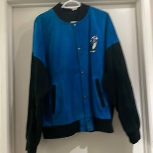 Jacket blue and black size xl